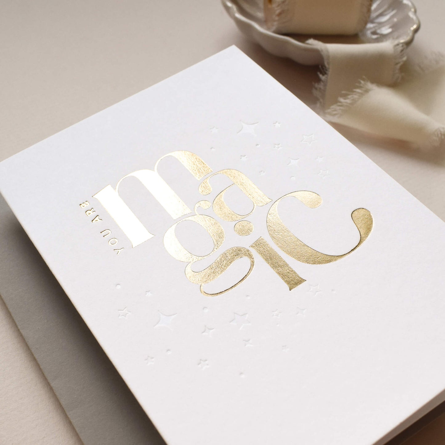 You Are Magic Greetings Card