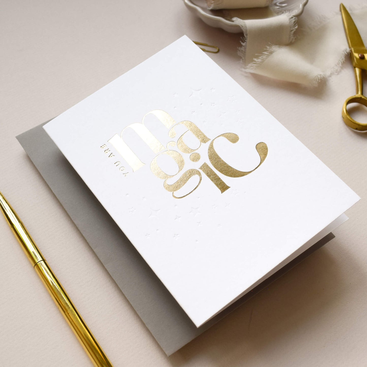 You Are Magic Greetings Card