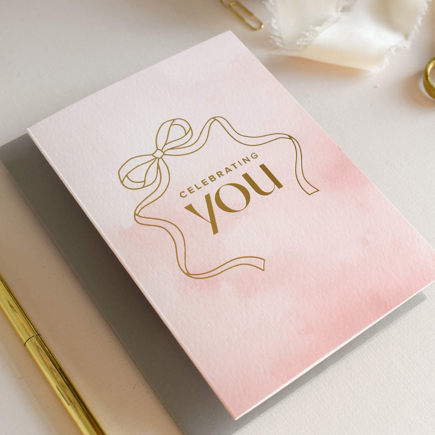 Celebrating You Birthday Card