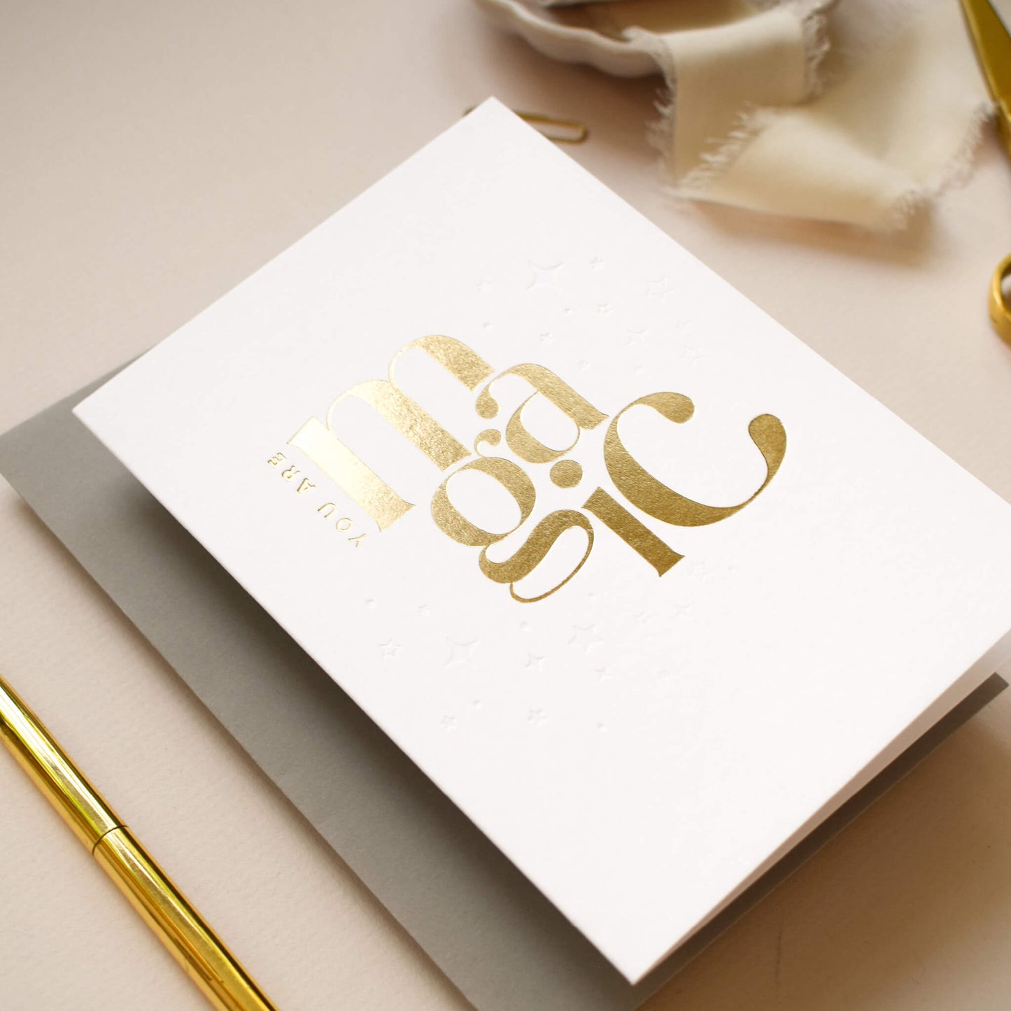 You Are Magic Greetings Card