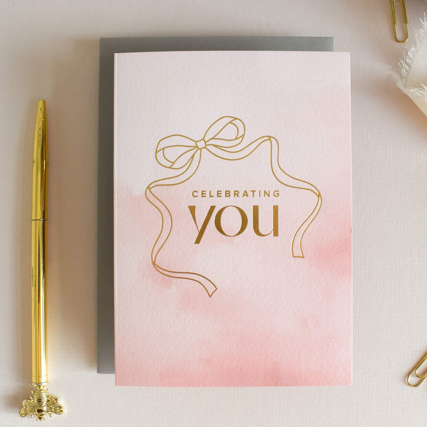 Celebrating You Birthday Card