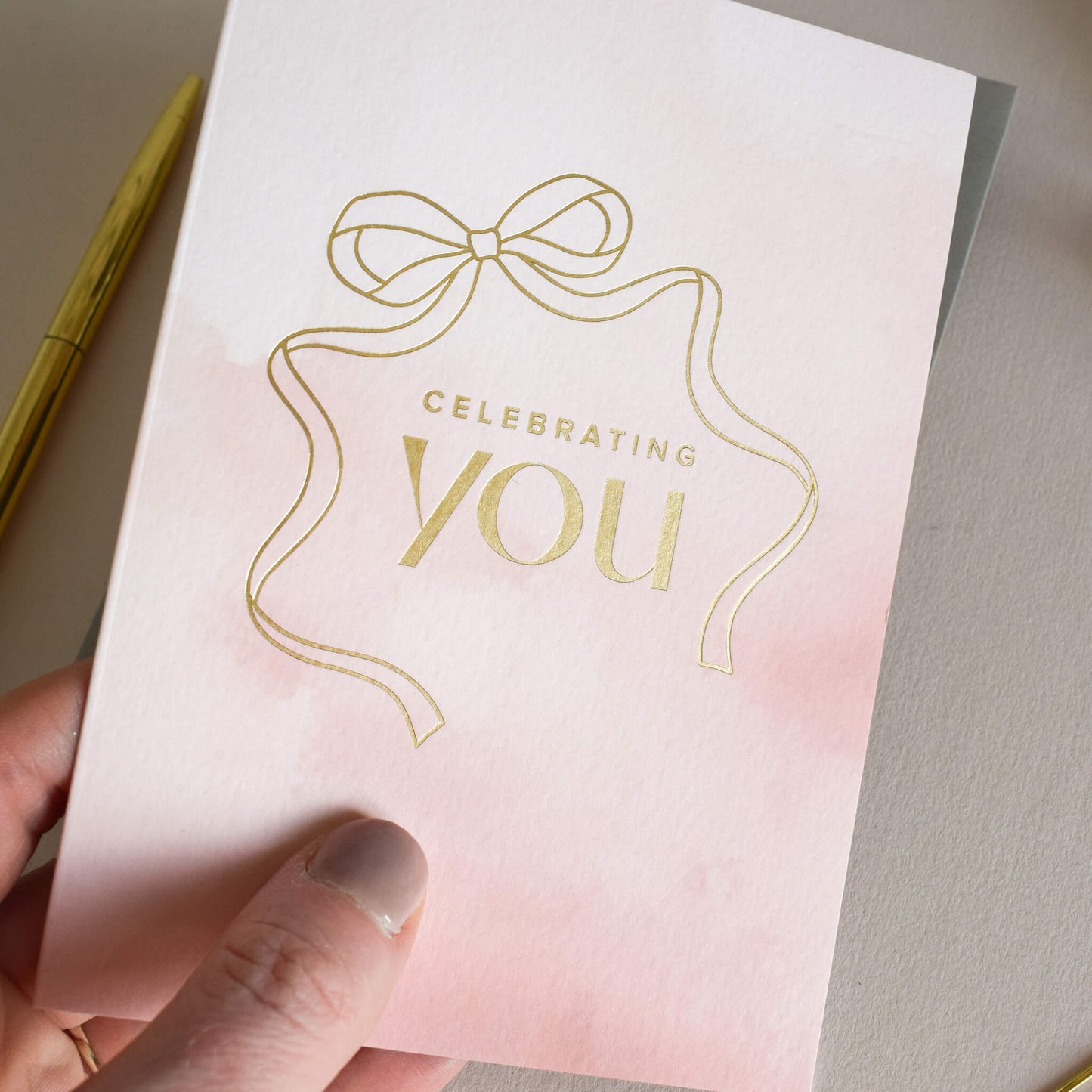 Celebrating You Birthday Card